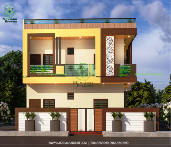 Nkashaa Bnawao Elevation in Affordable Price