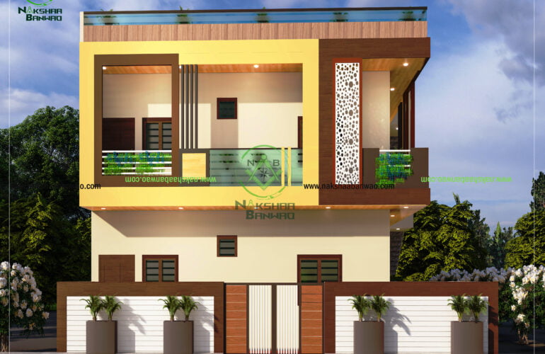 Nkashaa Bnawao Elevation in Affordable Price