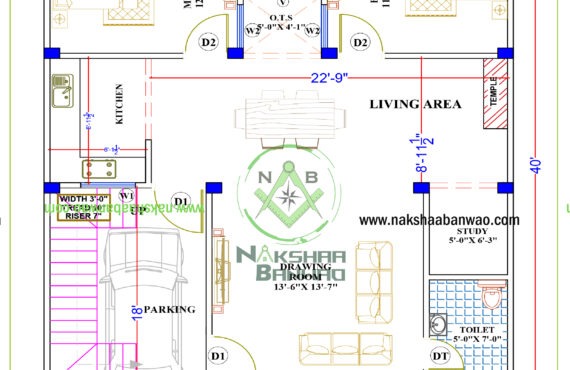 floor plan at nakshaa banwao