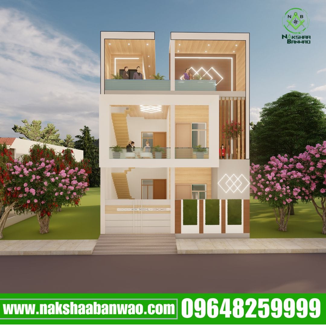 Architects in Lucknow | Residential Architects in Lucknow |3D Elevation