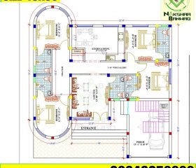 Best House, Farmhouse Best Floor Plan Designer in Lucknow | Top Architect in Lucknow atnakshaabanwao