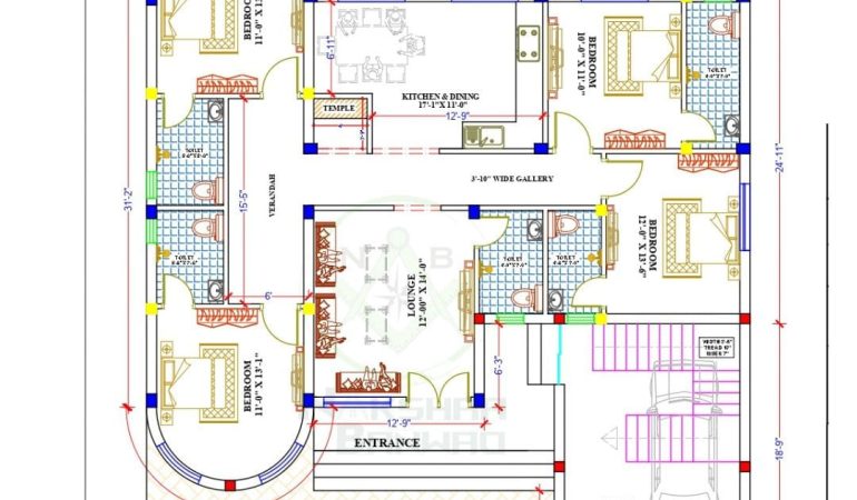 Best House, Farmhouse Best Floor Plan Designer in Lucknow | Top Architect in Lucknow atnakshaabanwao