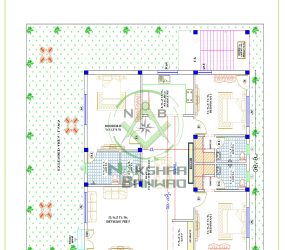Leading Floor plan Nakshaa Banwao