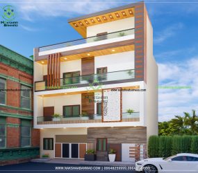 Leading 3D Elevation Nakshaa Banwao Call Us +91 96482 59999