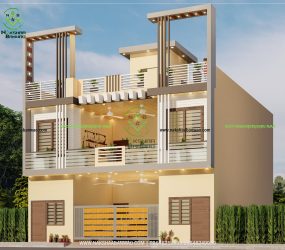 Leading 3D Elevation Nakshaa Banwao